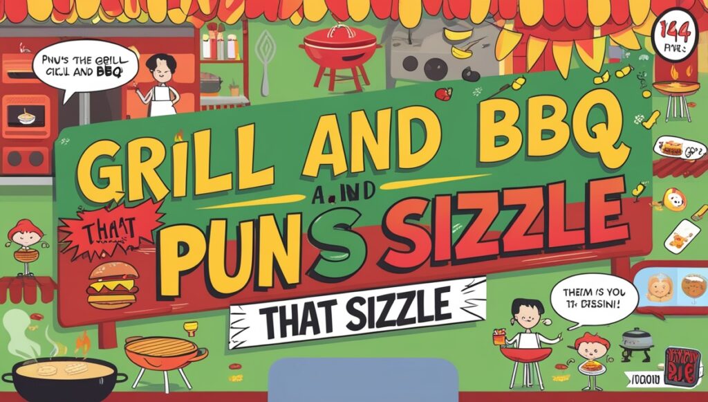 144 Grill And BBQ Puns That Sizzle 1