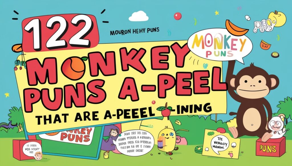 122 Monkey Puns That Are A-peel-ing 1