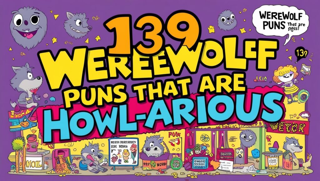 139 Werewolf Puns That Are Howl-arious 1