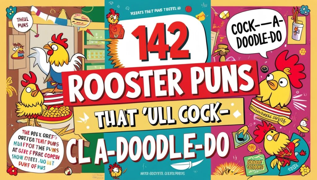 142 Rooster Puns That’ll Cock-A-Doodle-Do 1