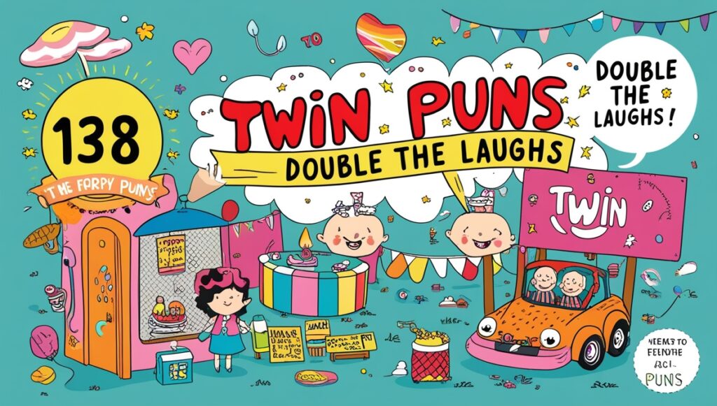 138 Twin Puns Double The Laughs 1