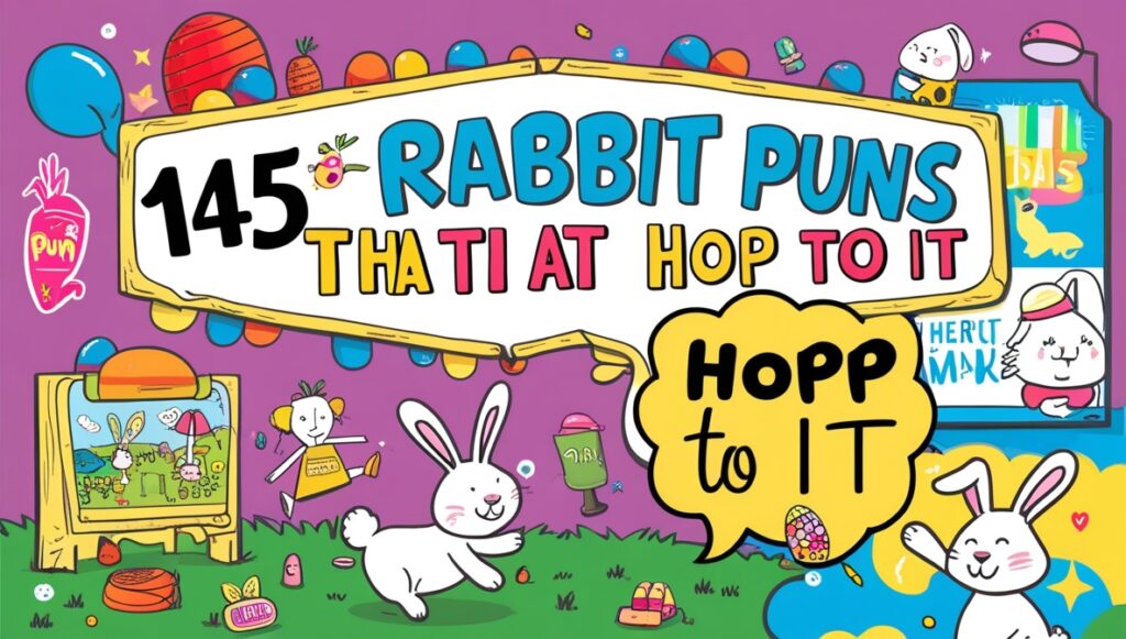 145 Rabbit Puns That Hop To It 1
