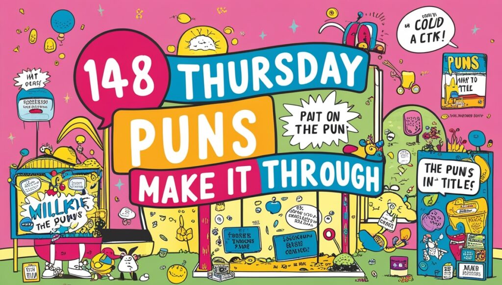 148 Thursday Puns To Make It Through 1