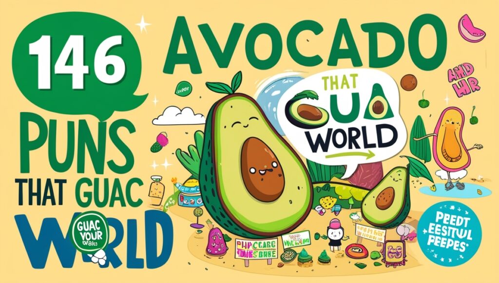 146 Avocado Puns That Guac Your World 1