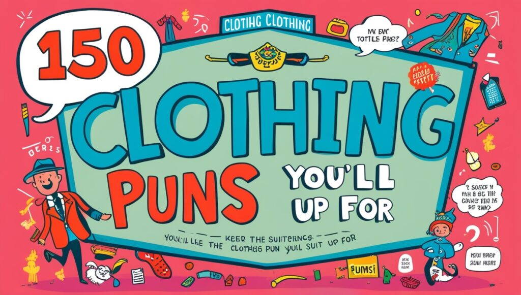 150 Clothing Puns You’ll Suit Up For 1
