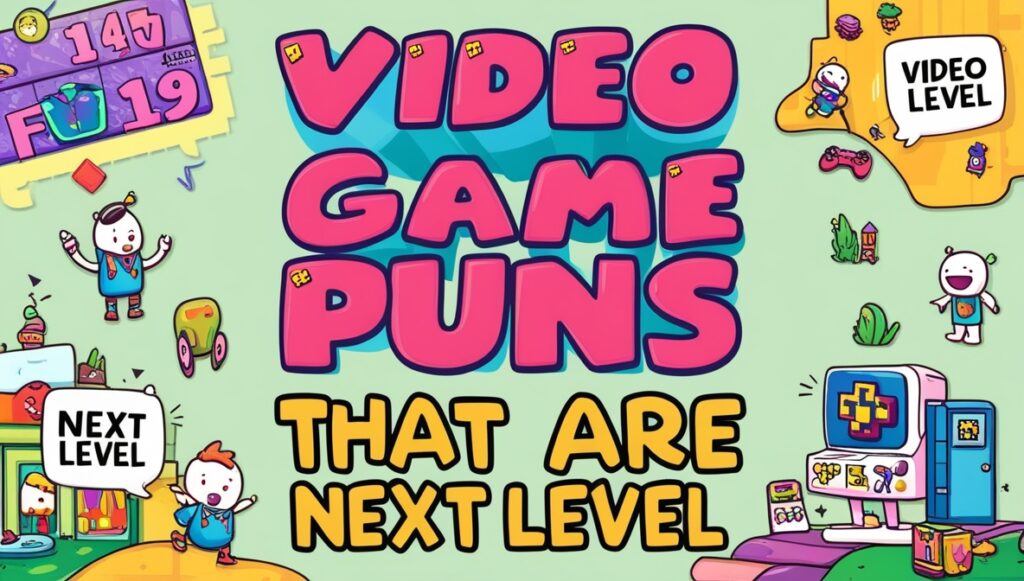 149 Video Game Puns That Are Next Level 1