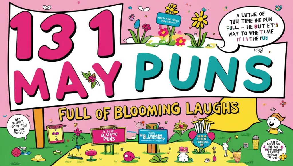131 May Puns Full Of Blooming Laughs 1