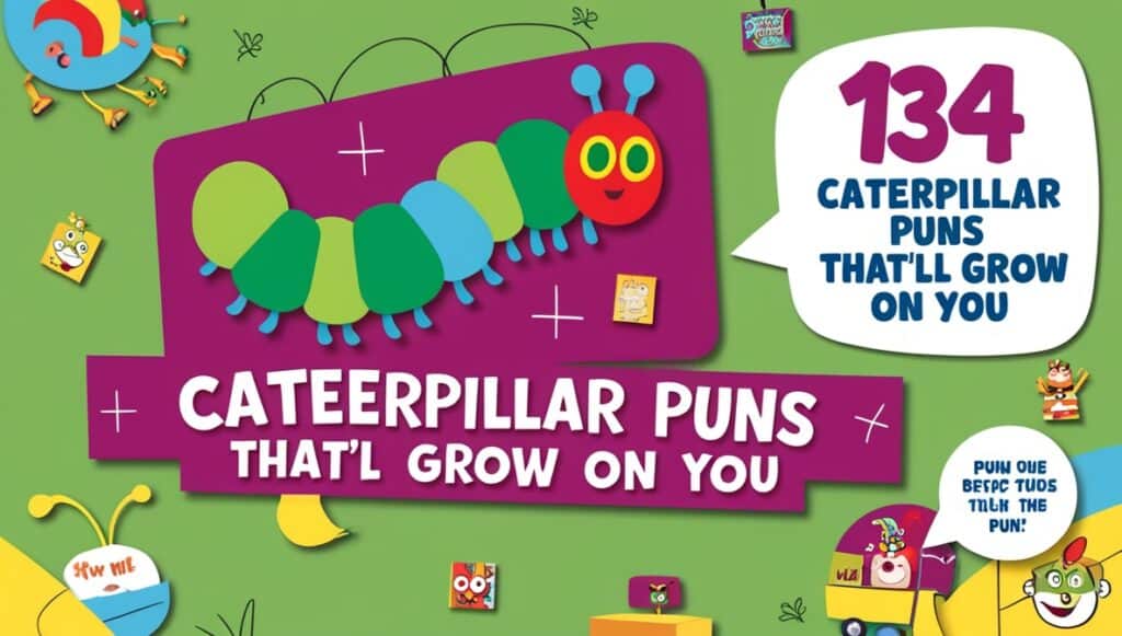 134 Caterpillar Puns That’ll Grow On You 1