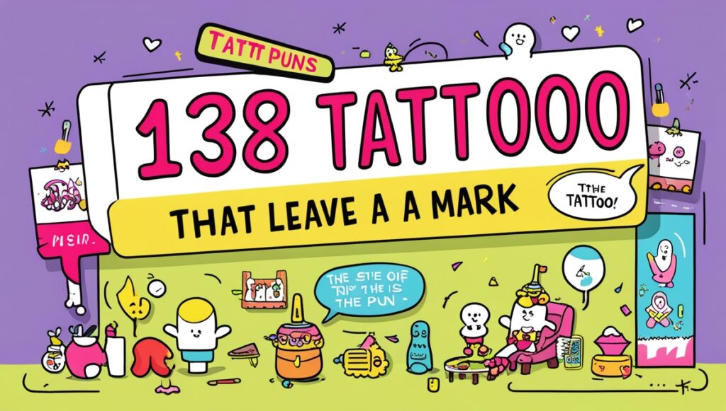 138 Tattoo Puns That Leave A Mark 1