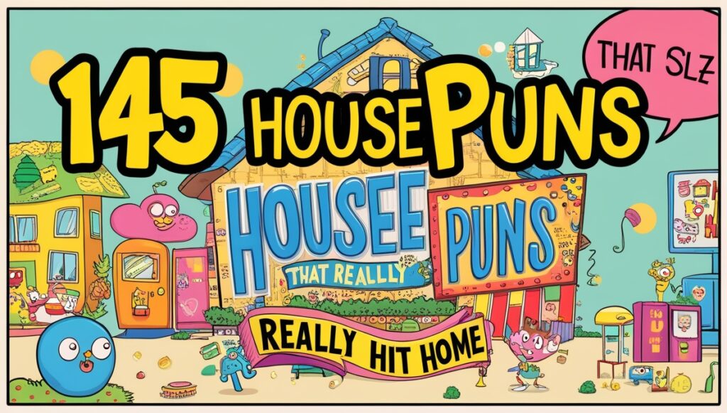 145 House Puns That Really Hit Home 1