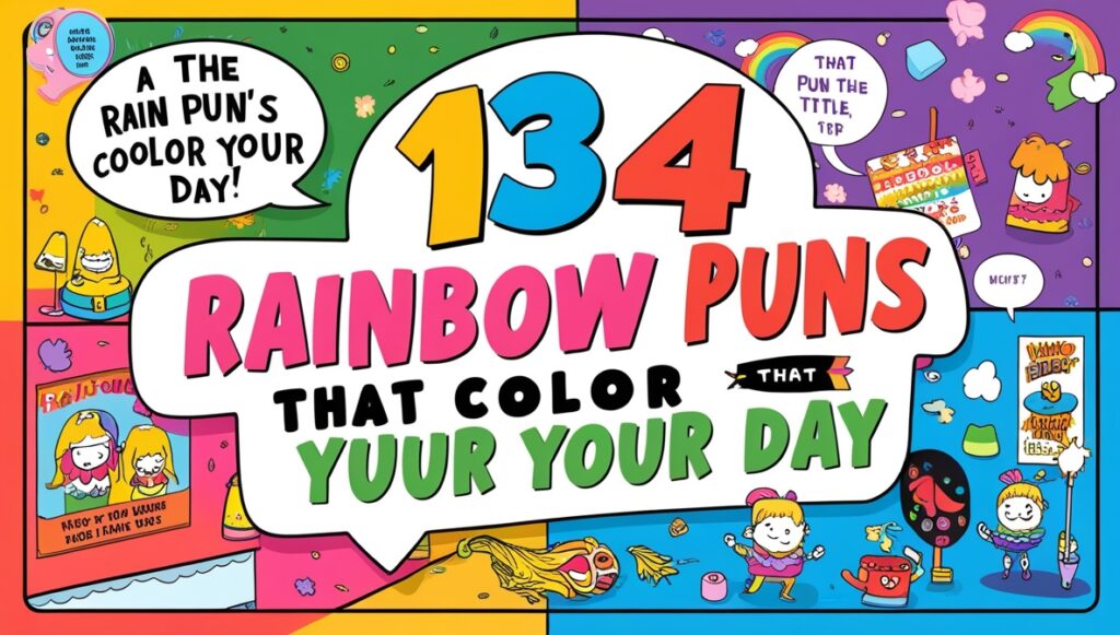 134 Rainbow Puns That Color Your Day 1