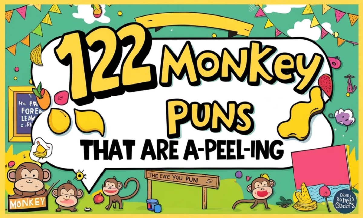 122 Monkey Puns That Are A-peel-ing