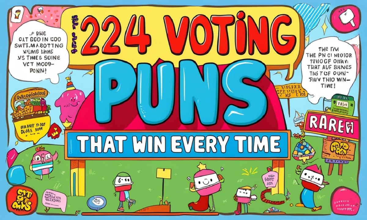 124 Voting Puns That Win Every Time