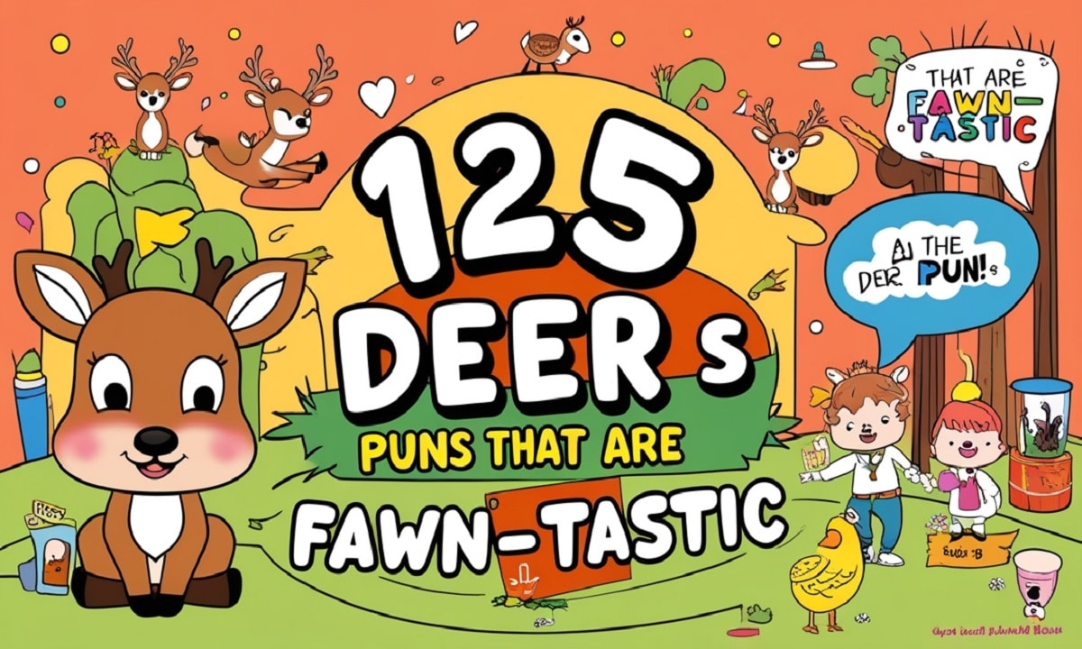 125 Deer Puns That Are Fawn-tastic