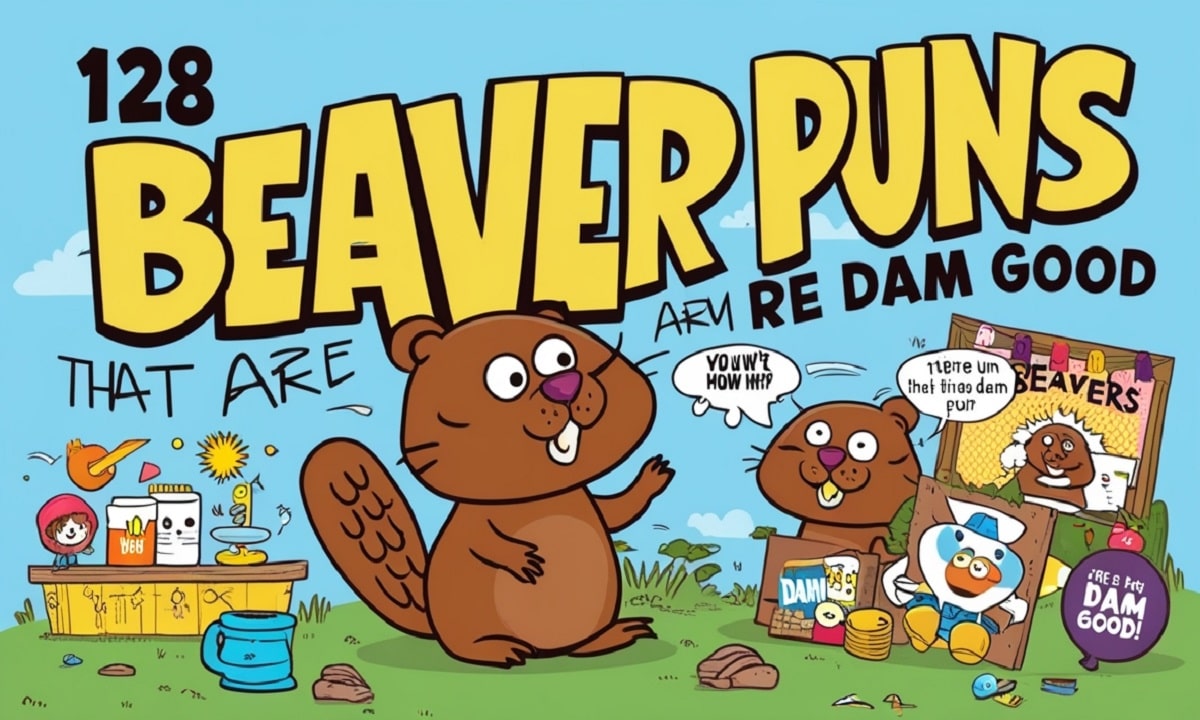 128 Beaver Puns That Are Dam Good
