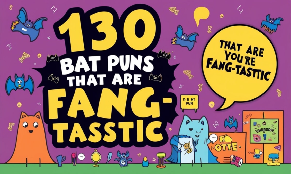 130 Bat Puns That Are Fang-tastic