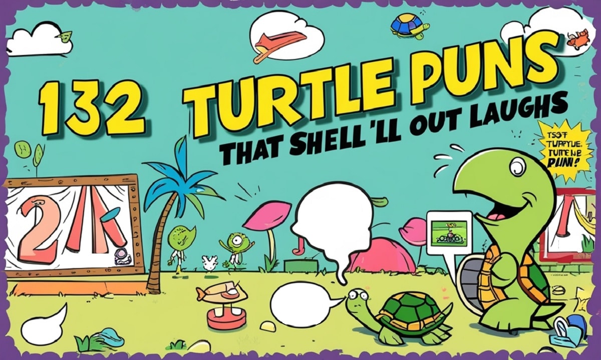 132 Turtle Puns That Shell Out Laughs
