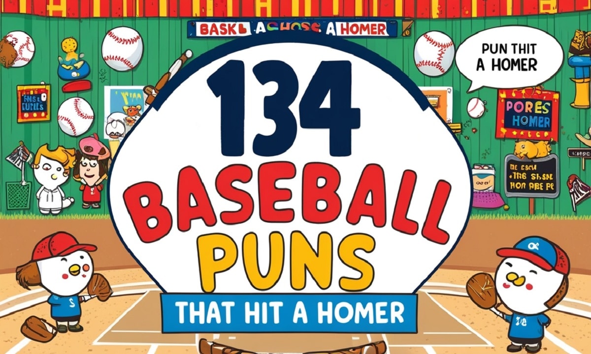 134 Baseball Puns That Hit A Homer