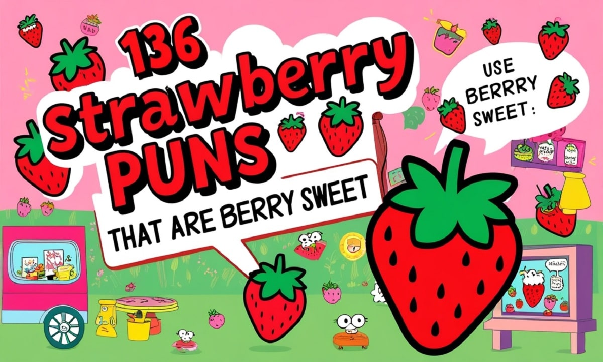 136 Strawberry Puns That Are Berry Sweet