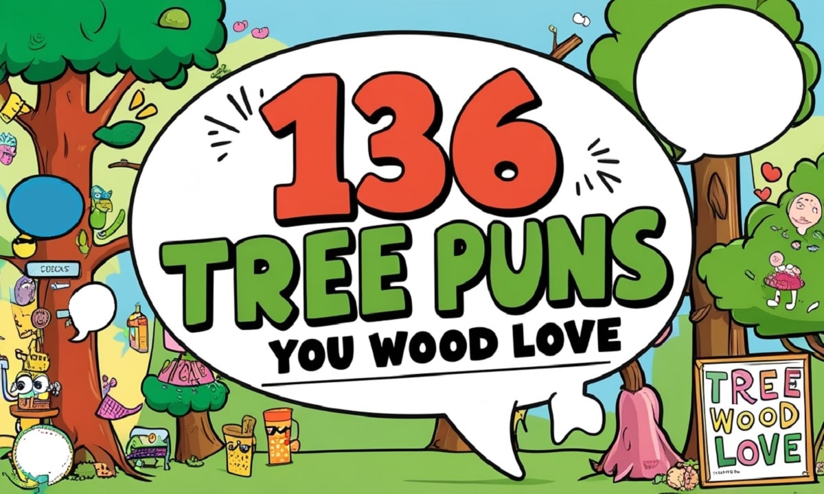 136 Tree Puns You Wood Love