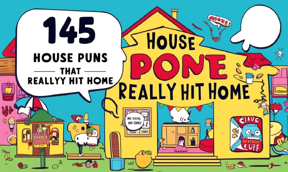 145 House Puns That Really Hit Home