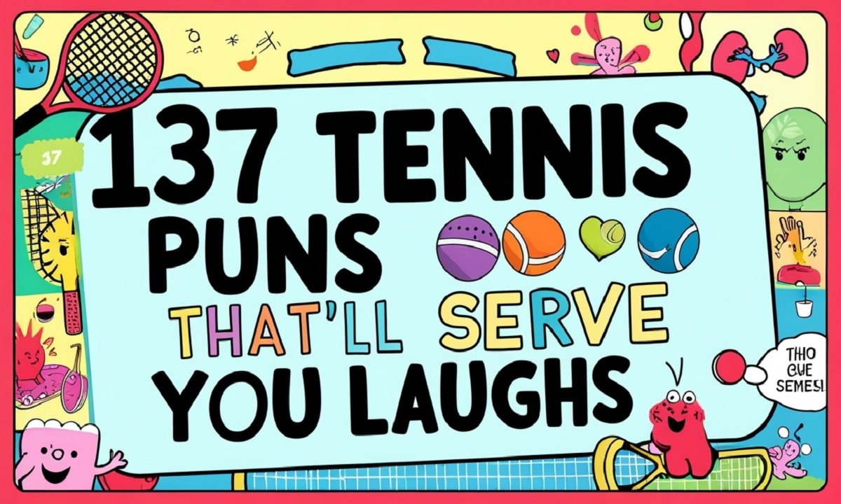 137 Tennis Puns That’ll Serve You Laughs