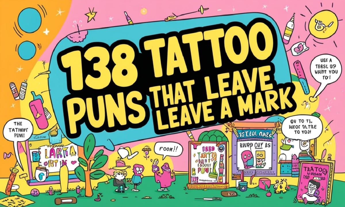 138 Tattoo Puns That Leave A Mark