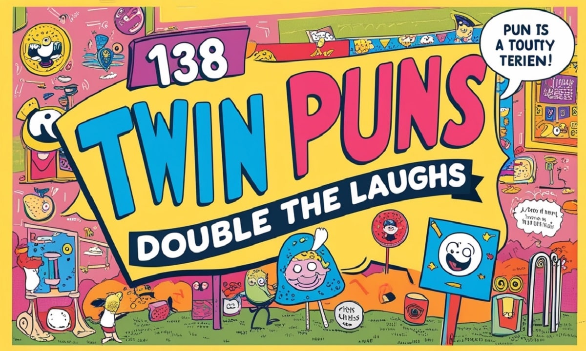 138 Twin Puns Double The Laughs