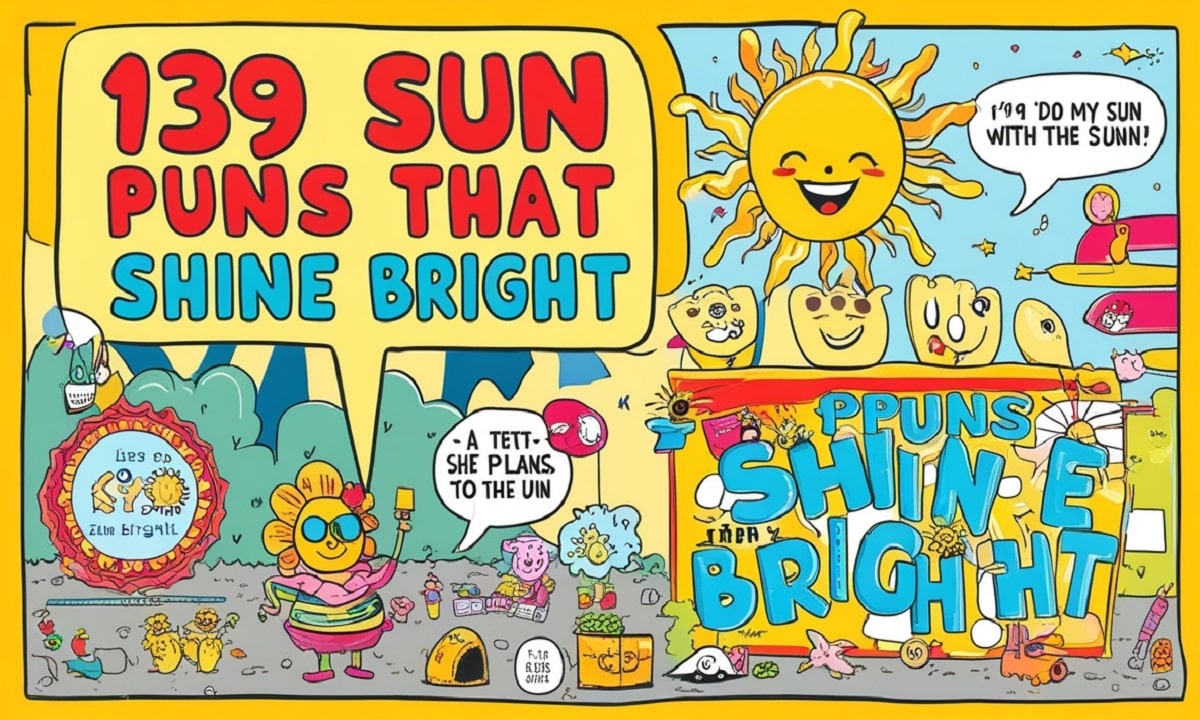 139 Sun Puns That Shine Bright