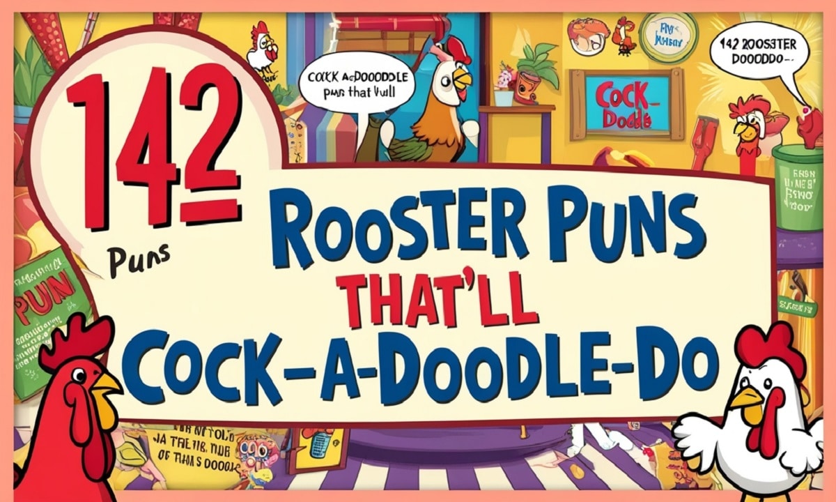 142 Rooster Puns That’ll Cock-A-Doodle-Do