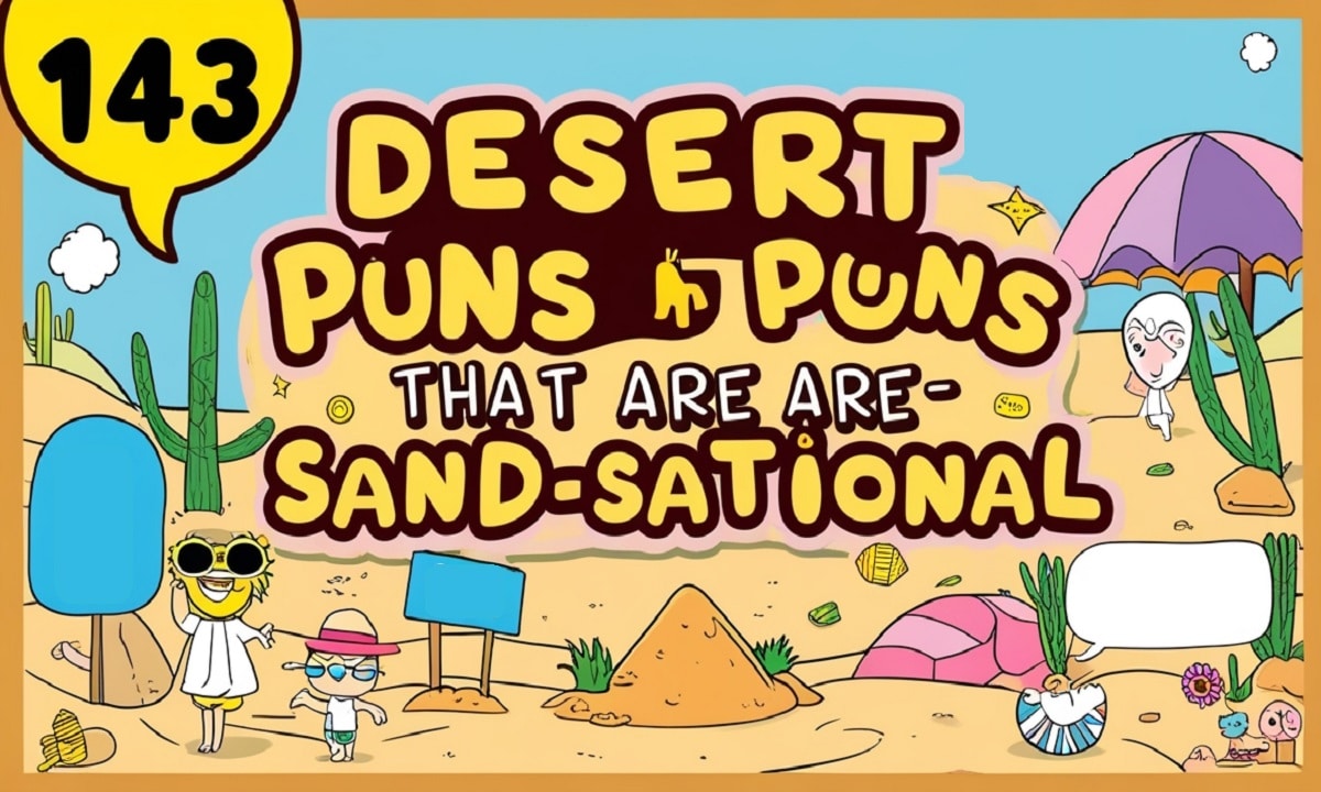 143 Desert Puns That Are Sand-sational