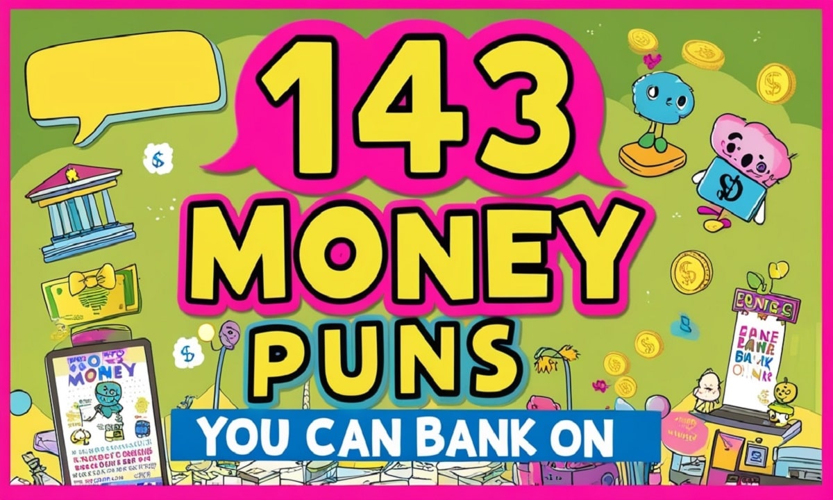 143 Money Puns You Can Bank On