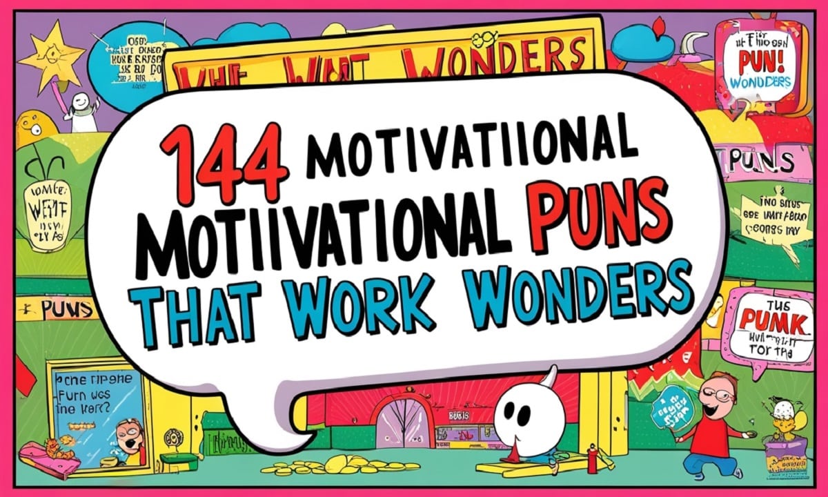 144 Motivational Puns That Work Wonders