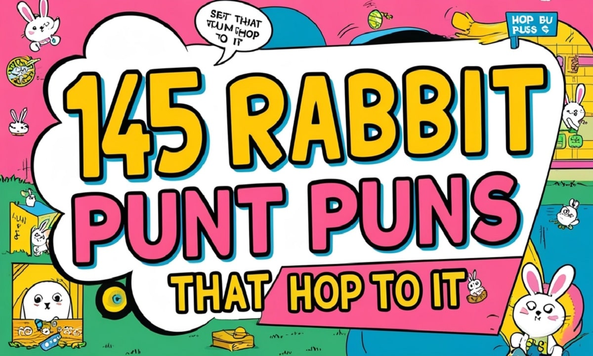 145 Rabbit Puns That Hop To It