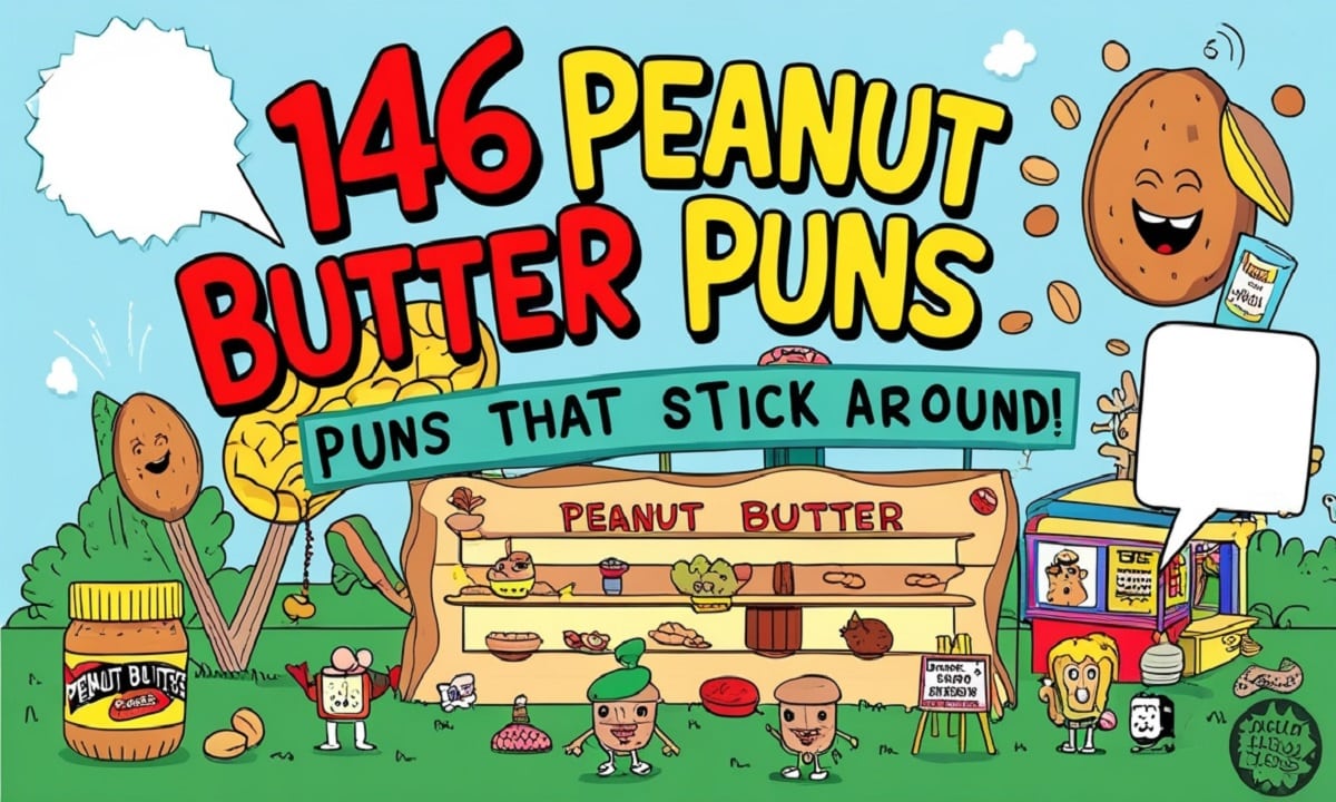 146 Peanut Butter Puns That Stick Around