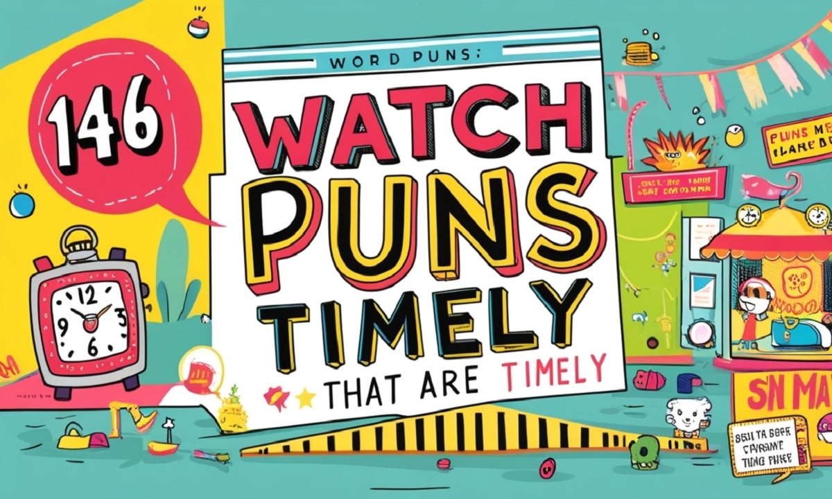 146 Watch Puns That Are Timely