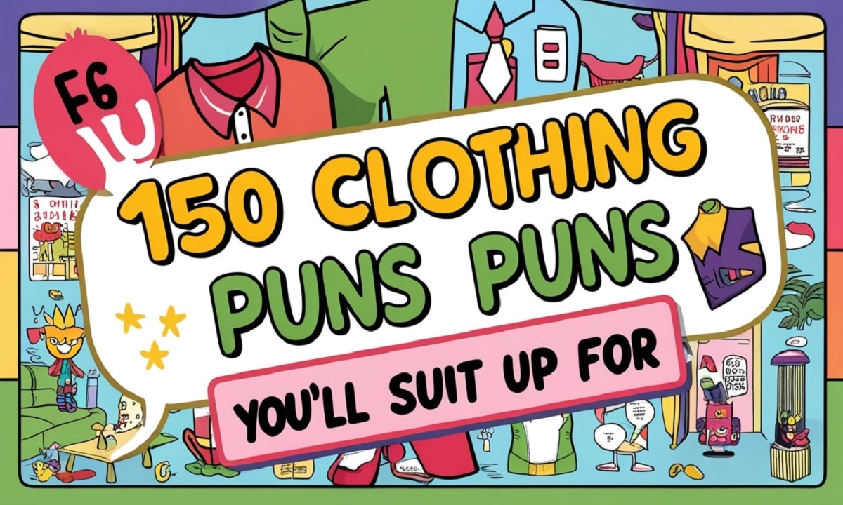 150 Clothing Puns You’ll Suit Up For