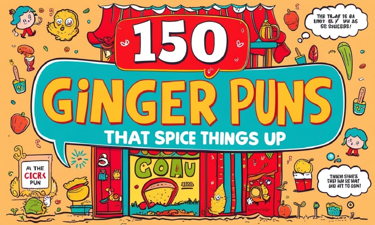 150 Ginger Puns That Spice Things Up