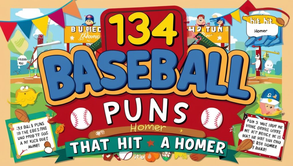 134 Baseball Puns That Hit A Homer 2