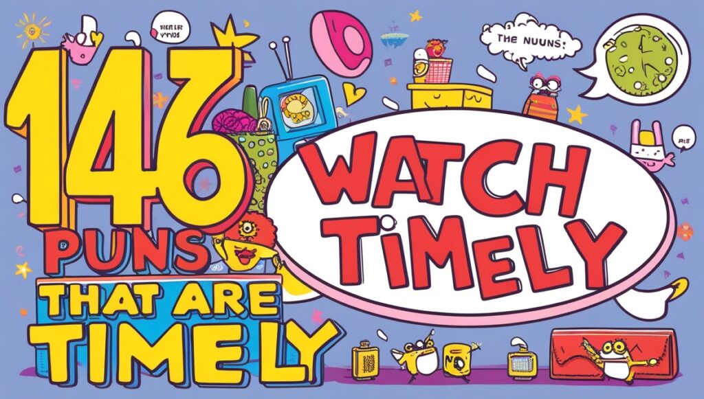 146 Watch Puns That Are Timely 2