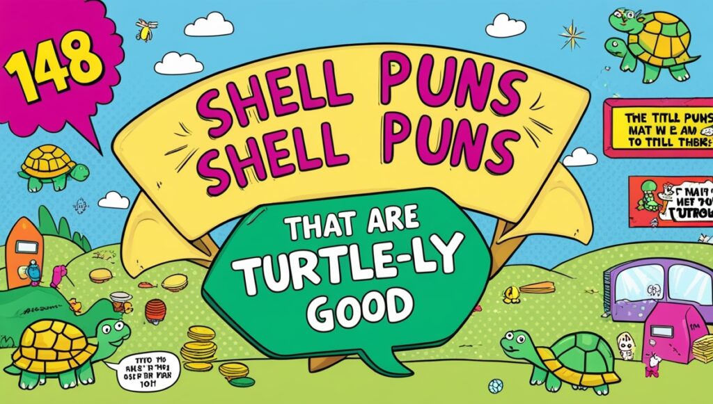 148 Shell Puns That Are Turtle-ly Good 2