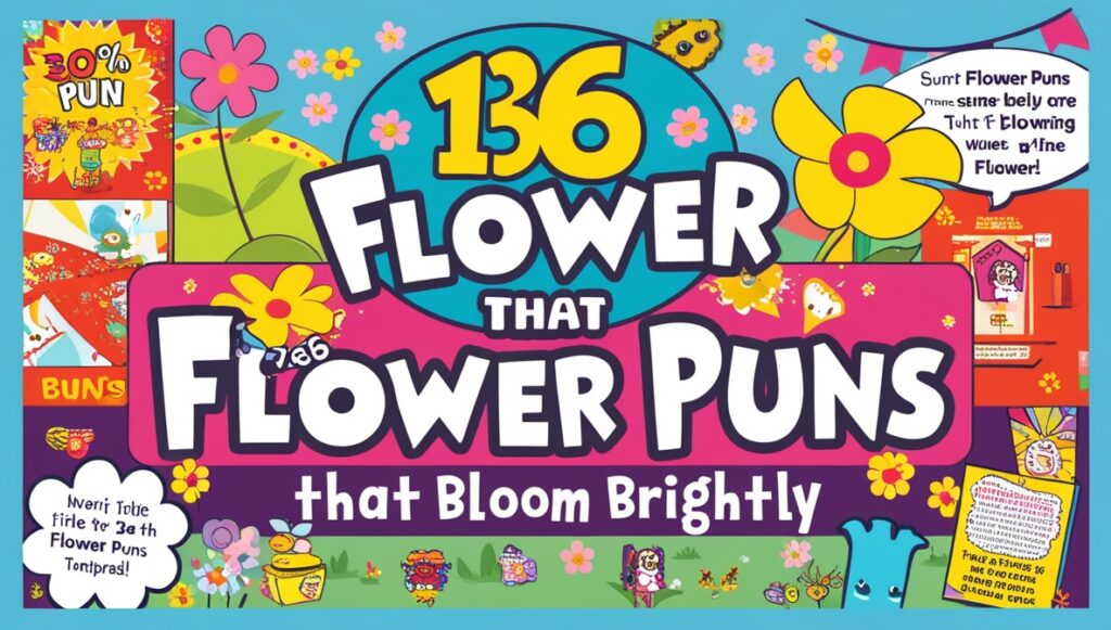136 Flower Puns That Bloom Brightly 2