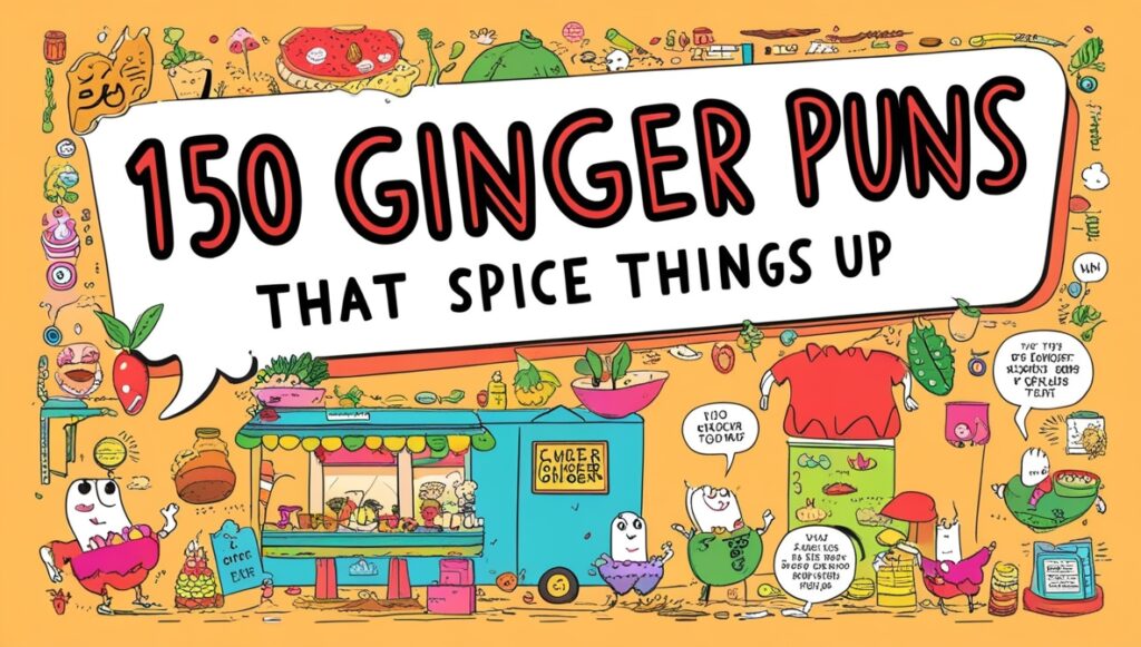150 Ginger Puns That Spice Things Up 2