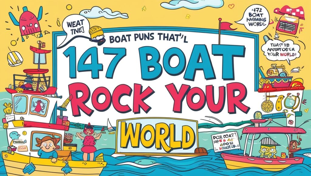 147 Boat Puns That’ll Rock Your World 2