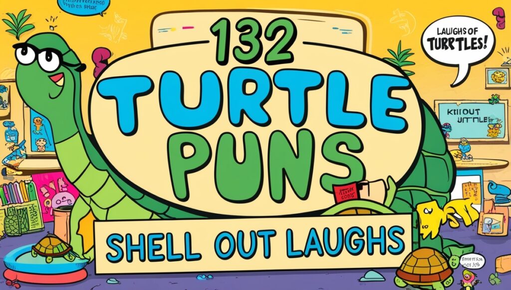 132 Turtle Puns That Shell Out Laughs 2