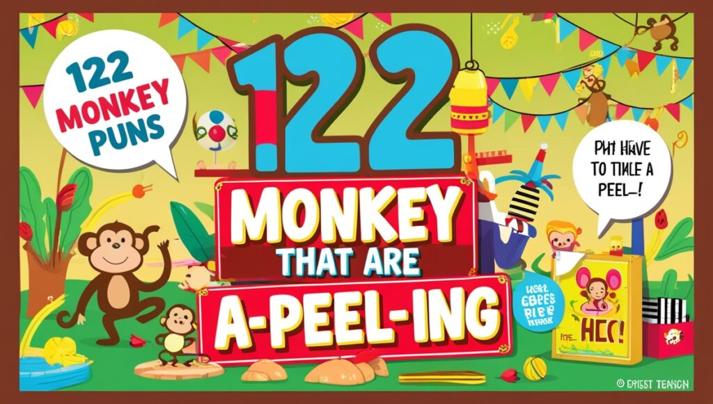 122 Monkey Puns That Are A-peel-ing 2
