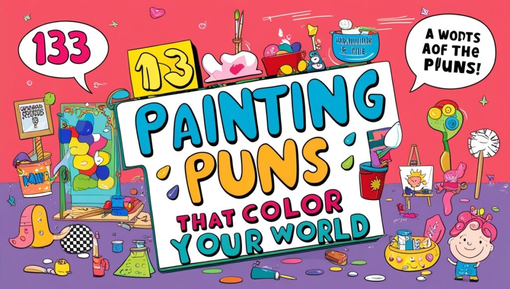 133 Painting Puns That Color Your World 2