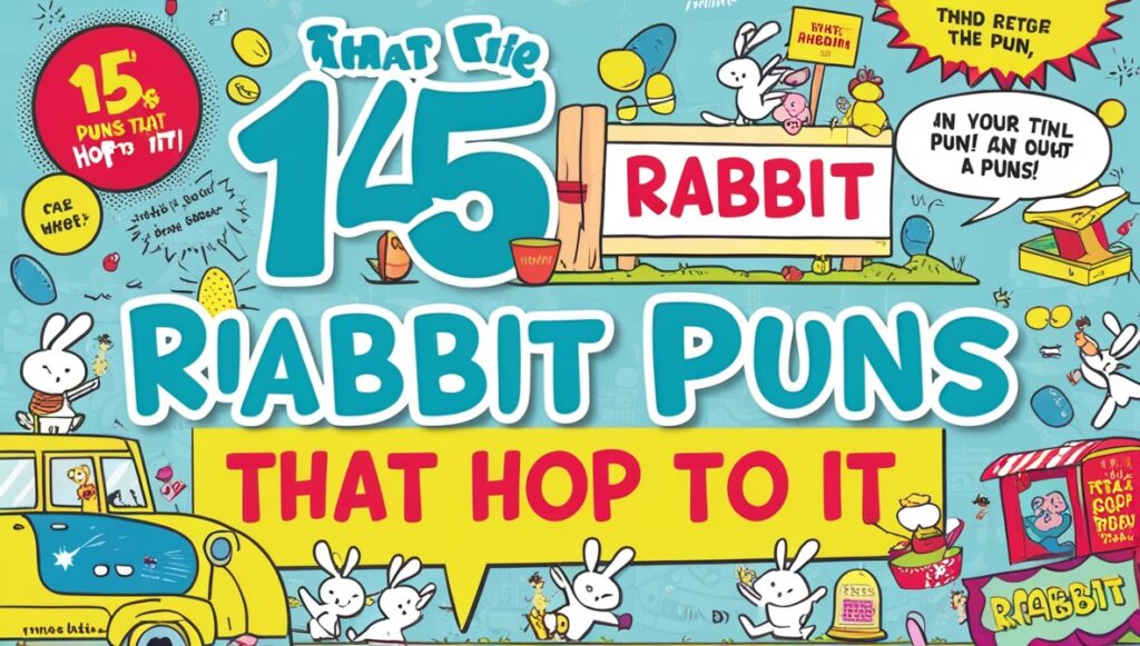 145 Rabbit Puns That Hop To It 2