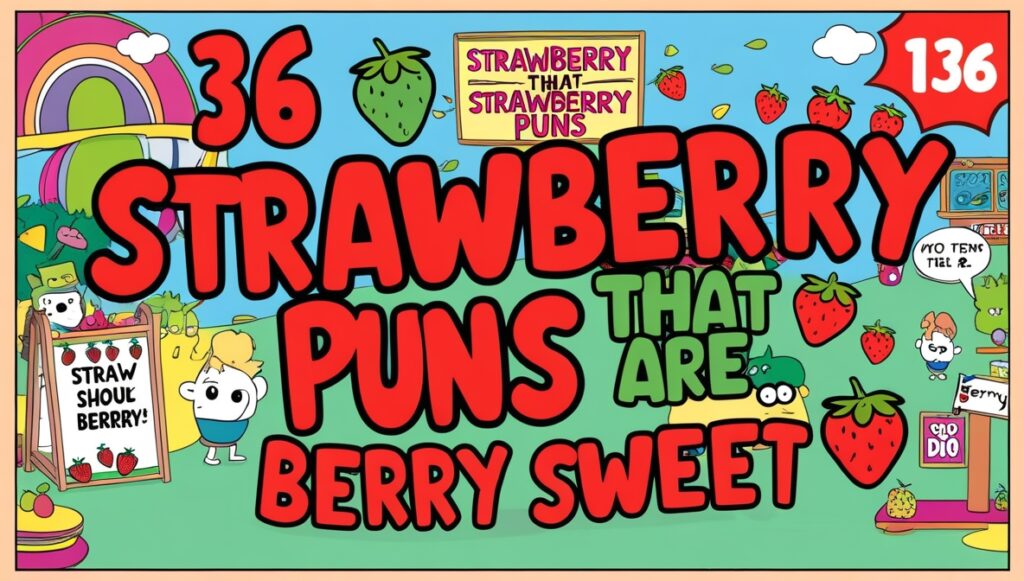136 Strawberry Puns That Are Berry Sweet 2