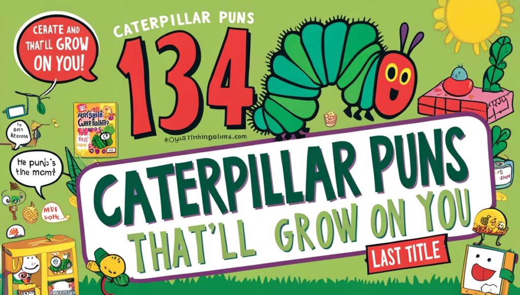 134 Caterpillar Puns That’ll Grow On You 2